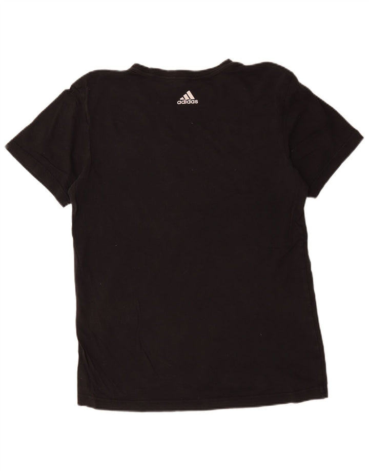 Adidas Herren Graphic T-Shirt Top Medium Schwarz