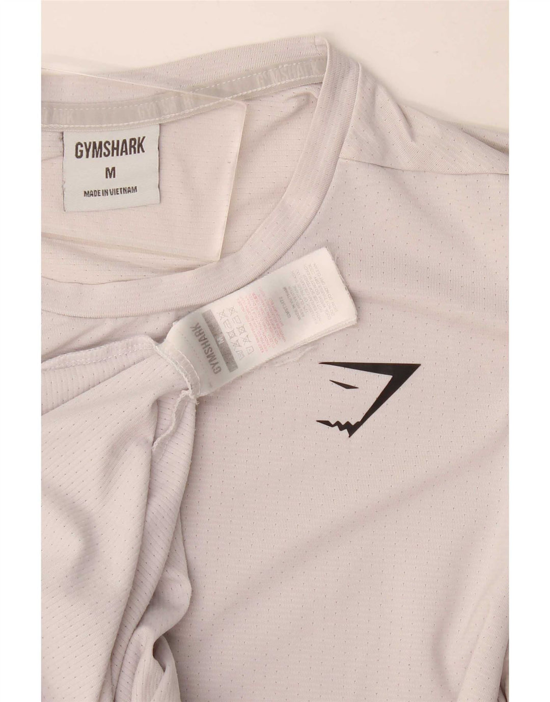 Gymshark Herren Mittelweißes Polyester