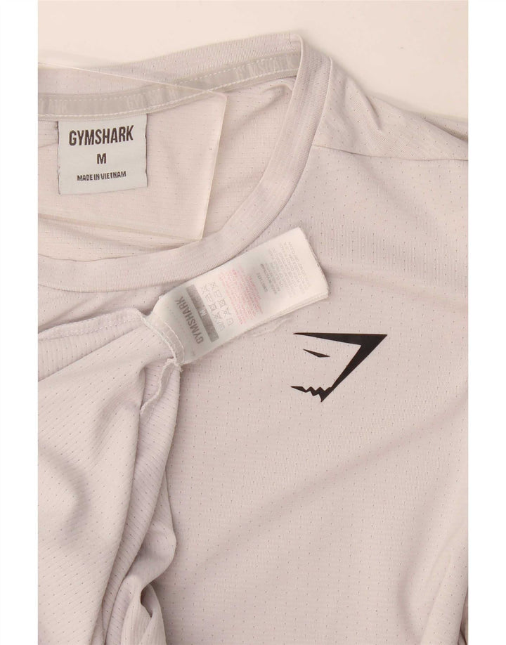 Gymshark Herren Mittelweißes Polyester