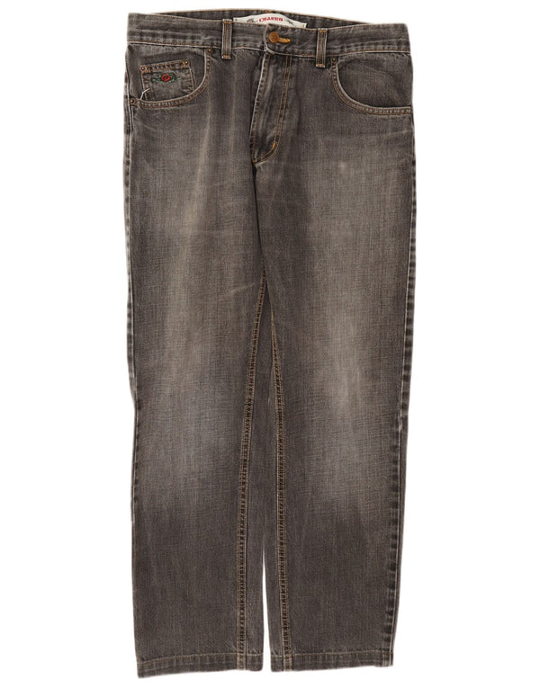 Charro Damen Straight Jeans W34 L28 Grau