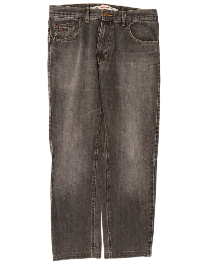Charro Damen Straight Jeans W34 L28 Grau