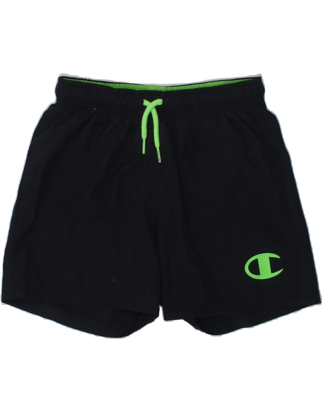 CHAMPION Boys Sport Shorts 9-10 Years Medium Navy Blue | Vintage Champion | Thrift | Second-Hand Champion | Used Clothing | Messina Hembry 