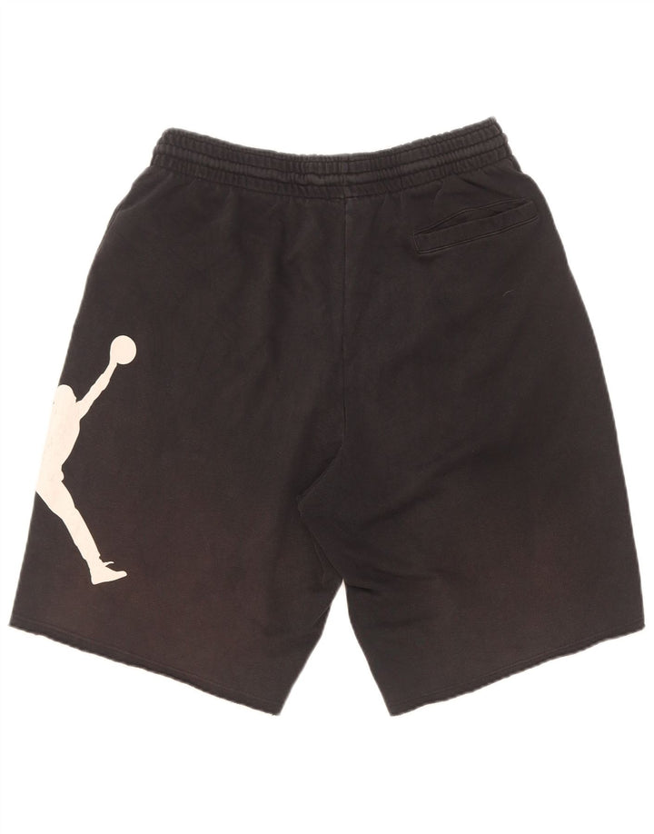Jordan Herren Graphic Sport Shorts Mittelschwarze Baumwolle