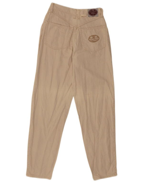 Lucky Star Damen Tapered Freizeithose IT 38 XS W24 L30 Beige Baumwolle