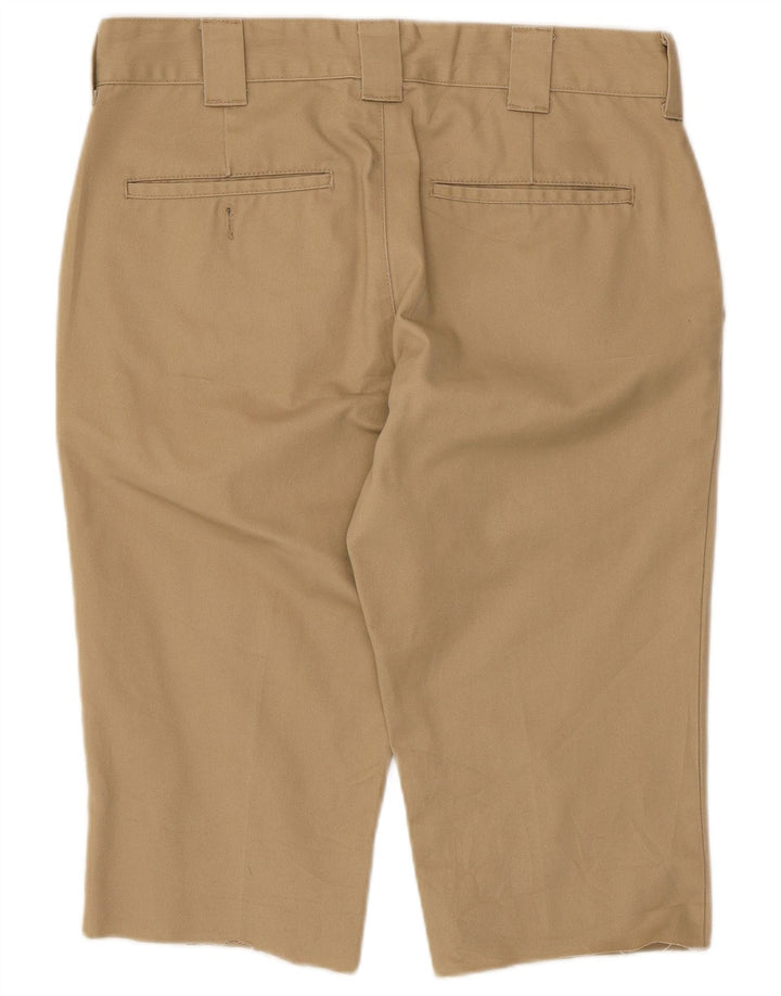 Dickies Slim Chino-Shorts für Herren, W31, mittelbeigefarbenes Polyester