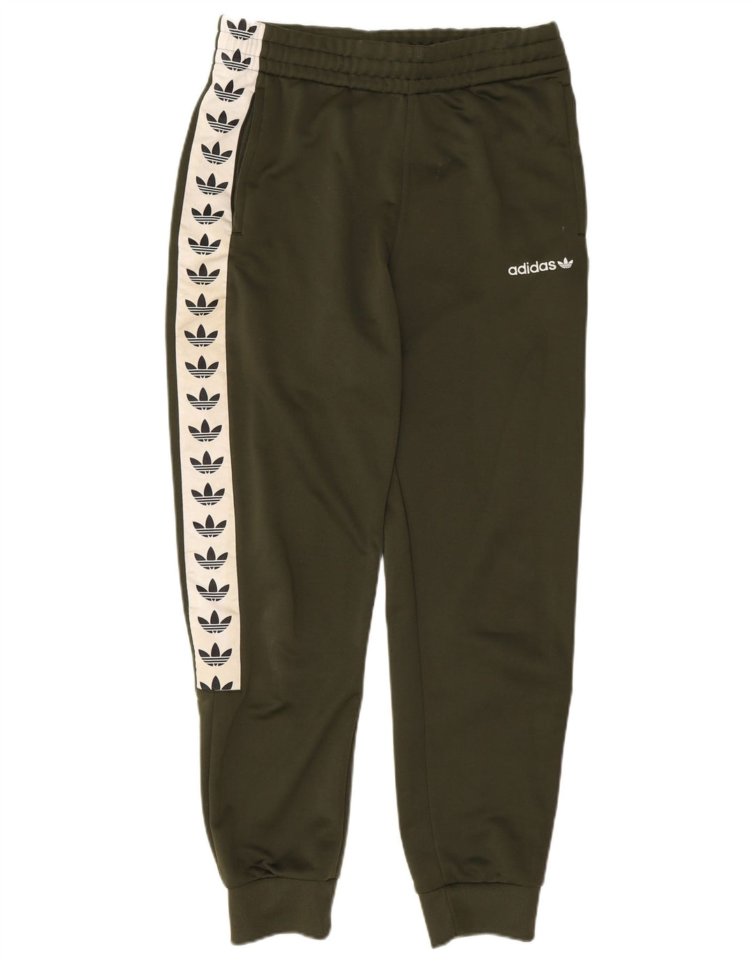 Adidas Herren-Trainingsanzug mit Grafik, Jogginghose, Mittelkhaki, Farbblock