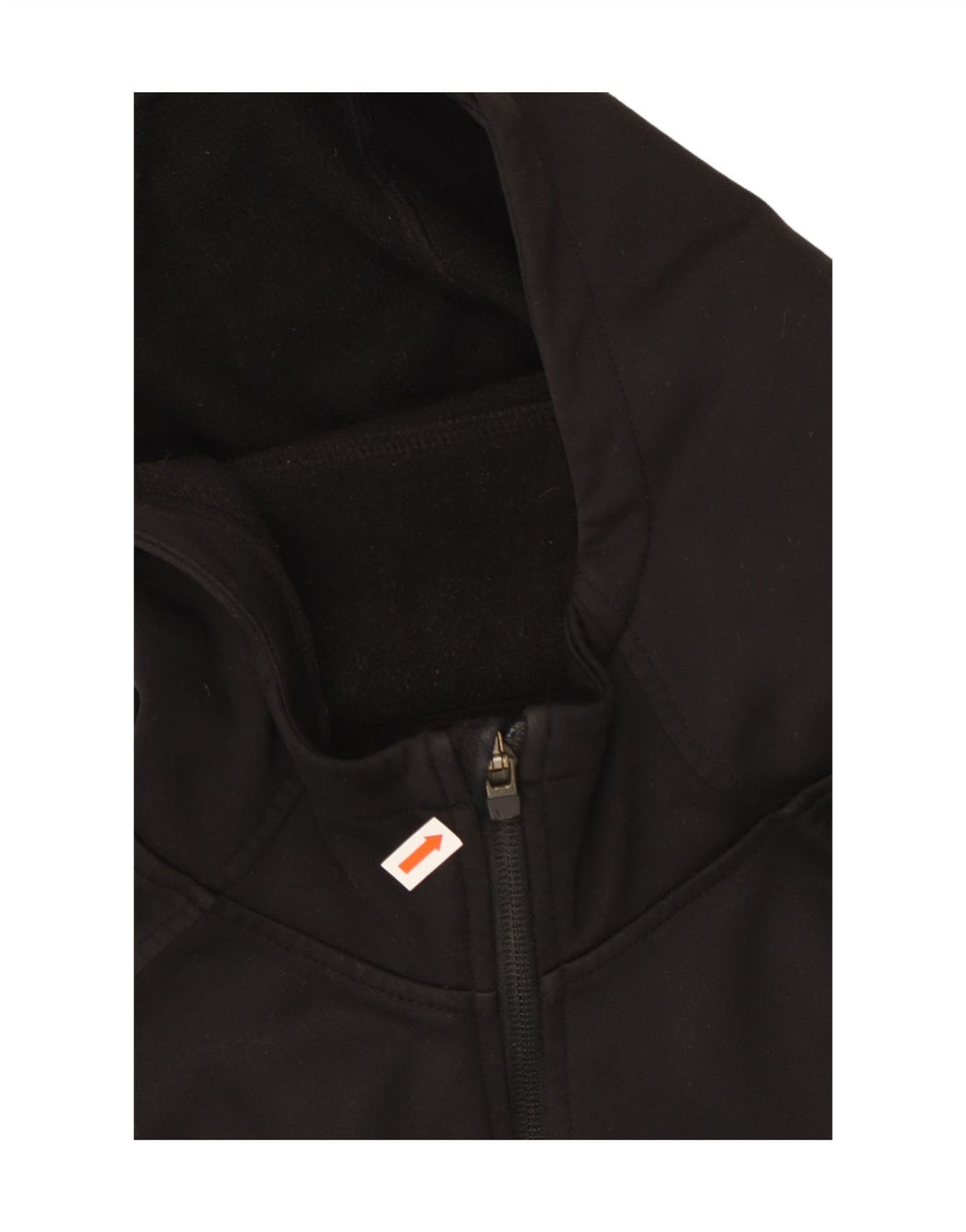 Nike Damen Zip Hoodie Pullover UK 10 Small Schwarz Polyester