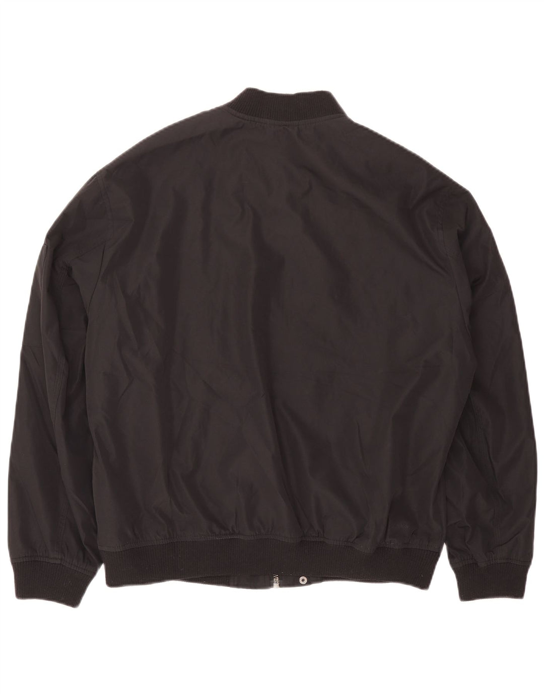 Zara Herren Bomberjacke UK 40 Large Schwarz Polyester