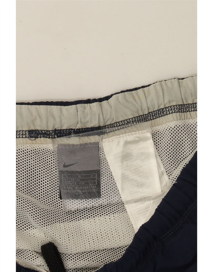 NIKE Badeshorts für Jungen, 12–13 Jahre, Größe L, Marineblau, Farbblock