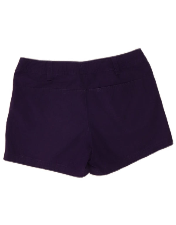 Nike Girls Chino Shorts 10-11 Years Medium W26 Purple Polyester