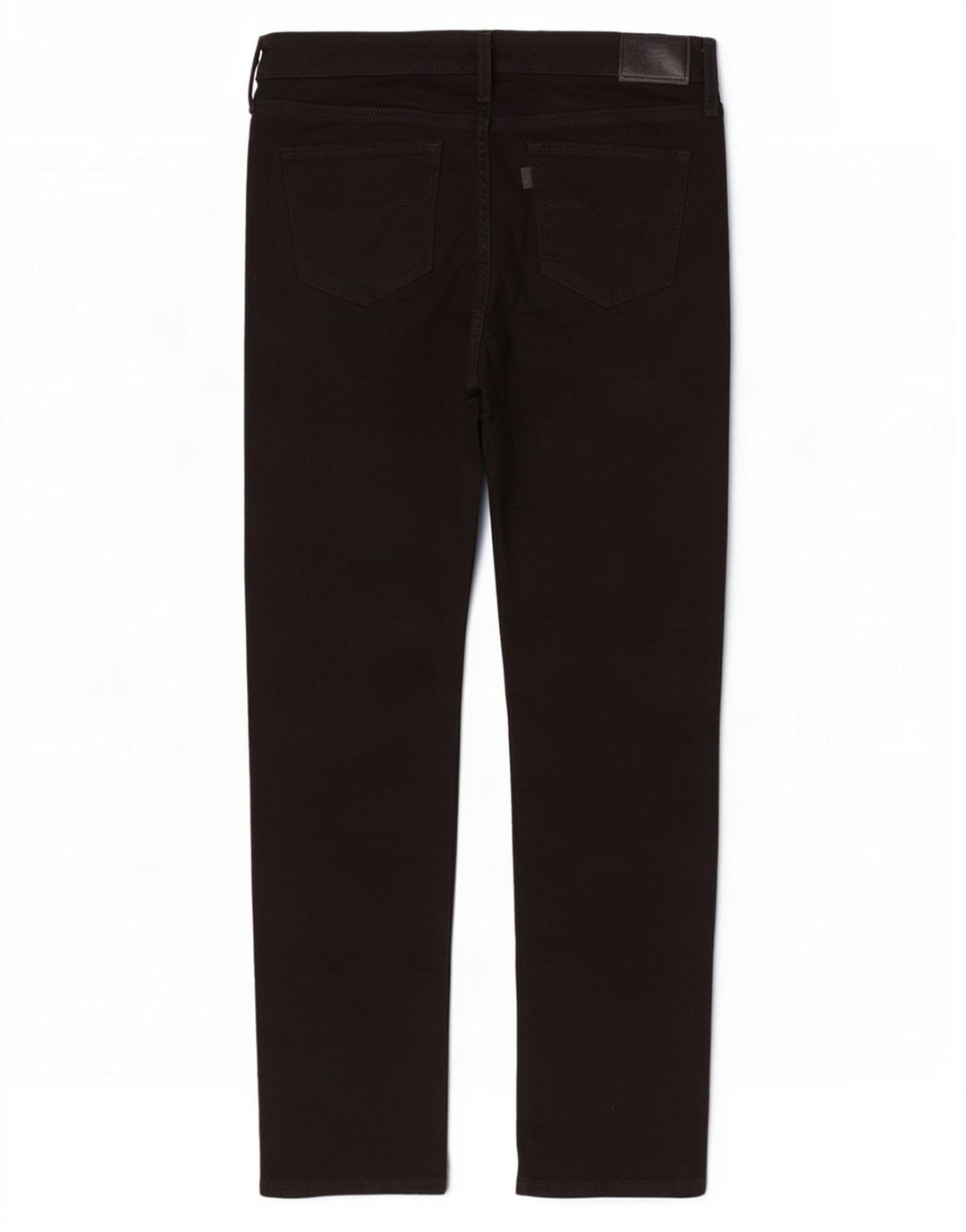 Levi's Damen 314 Shaping Straight Jeans W31 L30 Schwarze Baumwolle