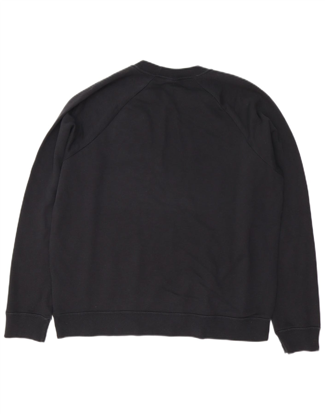 Nike Herren-Sweatshirt-Pullover, groß, schwarze Baumwolle