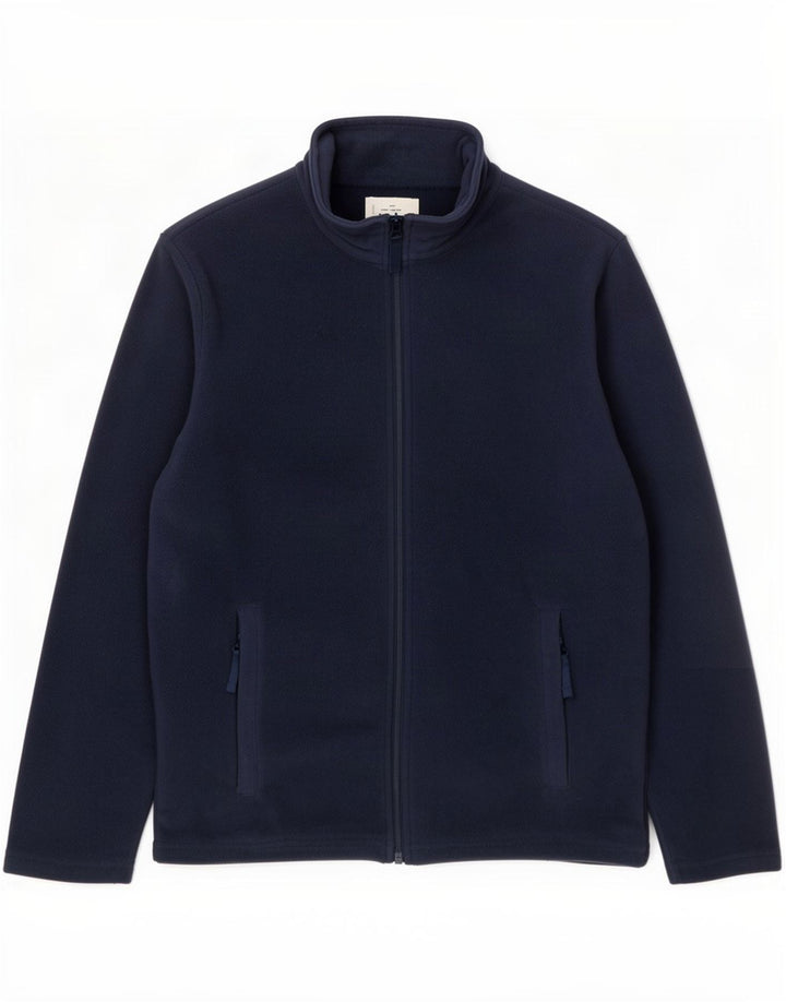 Mountain Warehouse Herren-Fleecejacke, UK 36, Größe S, Marineblau, Polyester