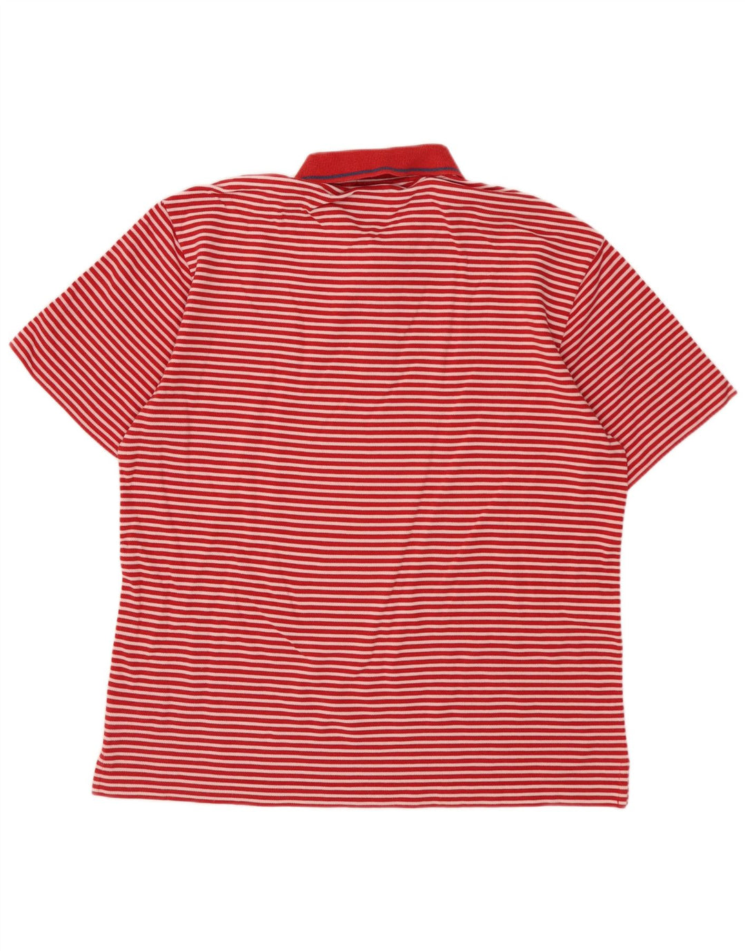FRED PERRY Herren-Poloshirt, groß, rot gestreift