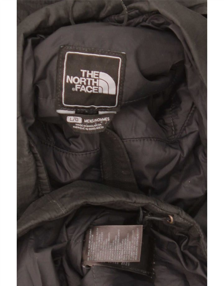 The North Face Herren-Windbreakerjacke mit Kapuze, UK 40, Größe L, Schwarz, Polyamid