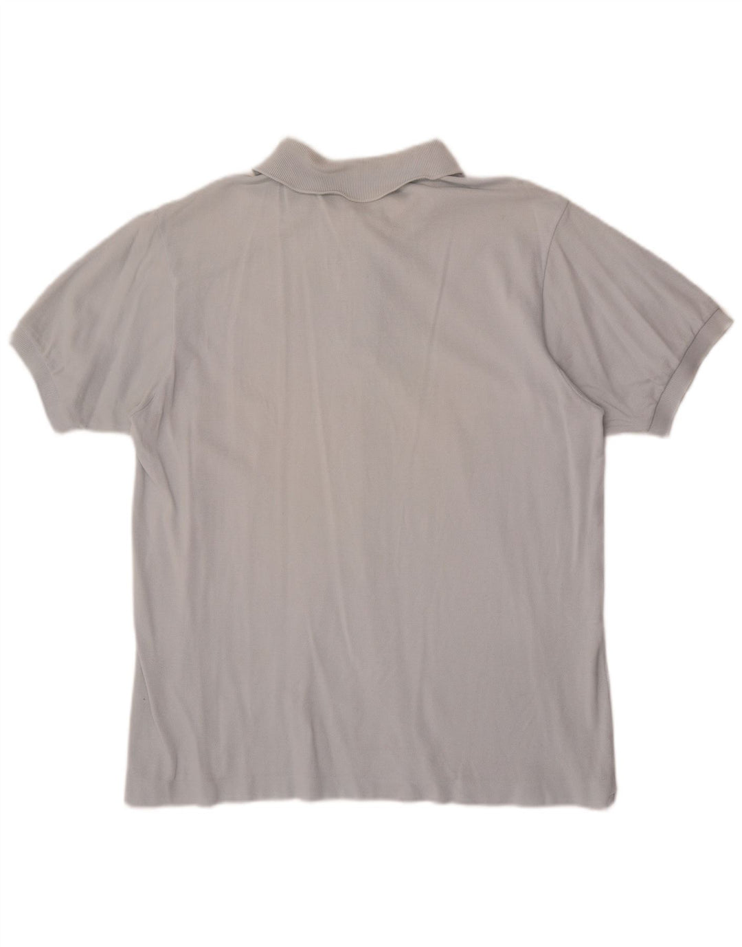 Lacoste Herren-Poloshirt, Größe 5, groß, blaue Baumwolle