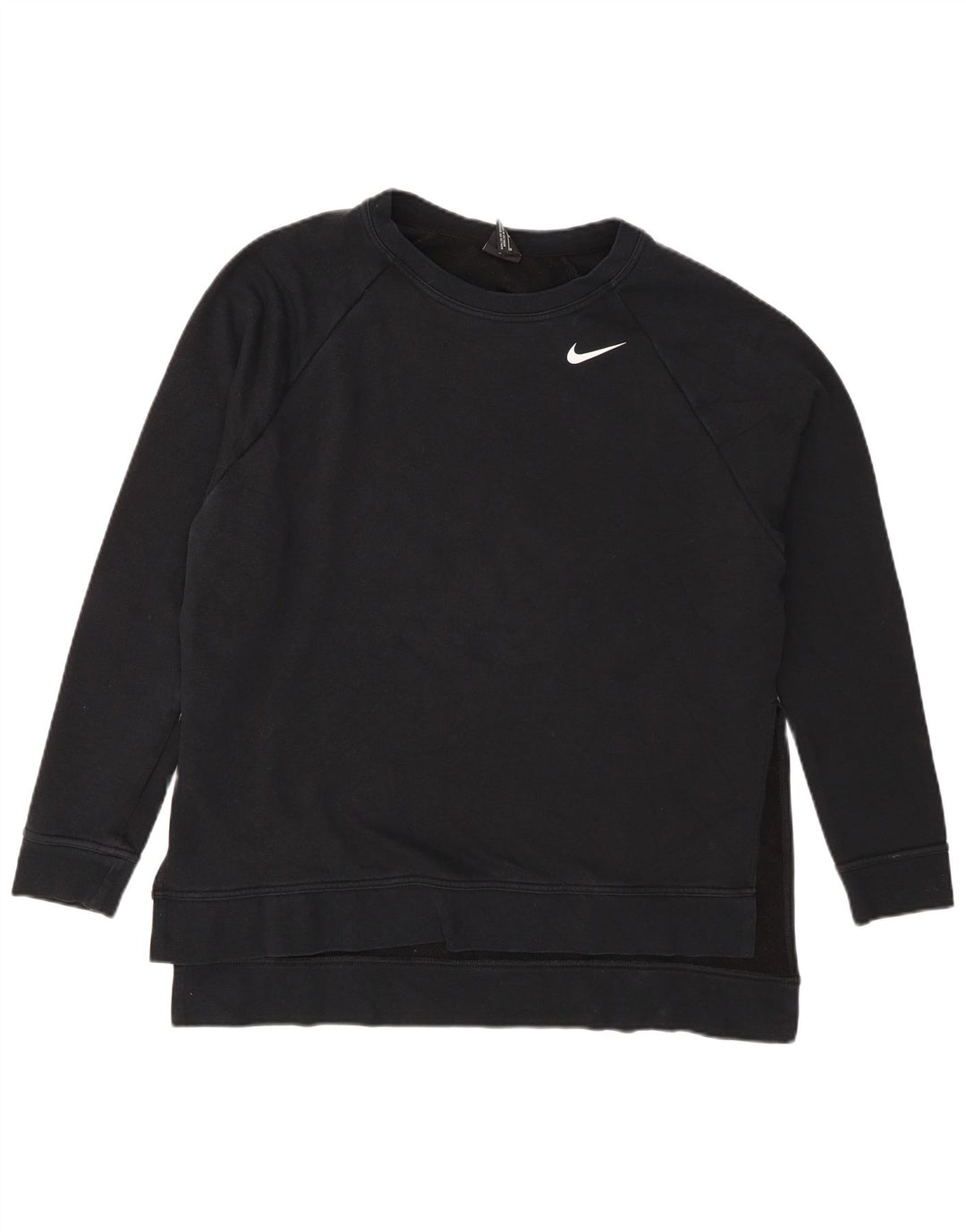 Nike Damen-Sweatshirt Dri Fit in Übergröße, Gr. 14, mittelschwarz
