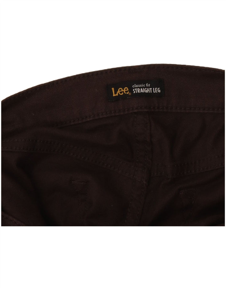 Lee Damen-Freizeithose mit klassischer Passform und geradem Schnitt, W34, L29, Braun