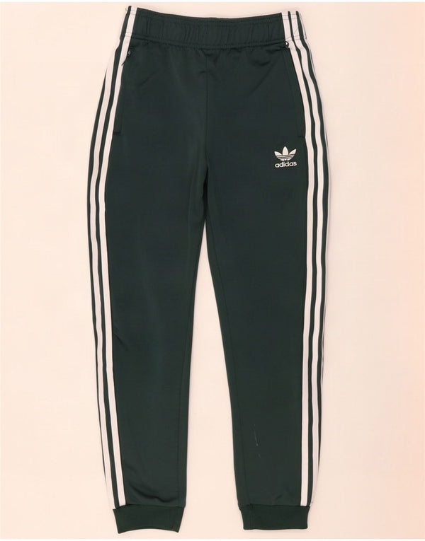 Adidas Trainingshose für Jungen, Jogger, 11–12 Jahre, grünes Polyester