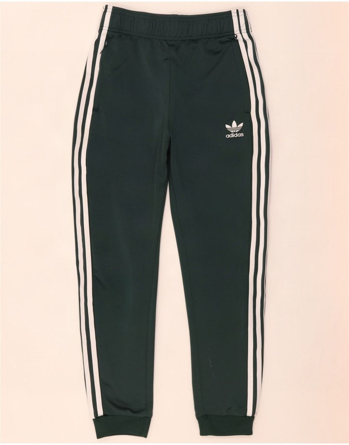Adidas Trainingshose für Jungen, Jogger, 11–12 Jahre, grünes Polyester