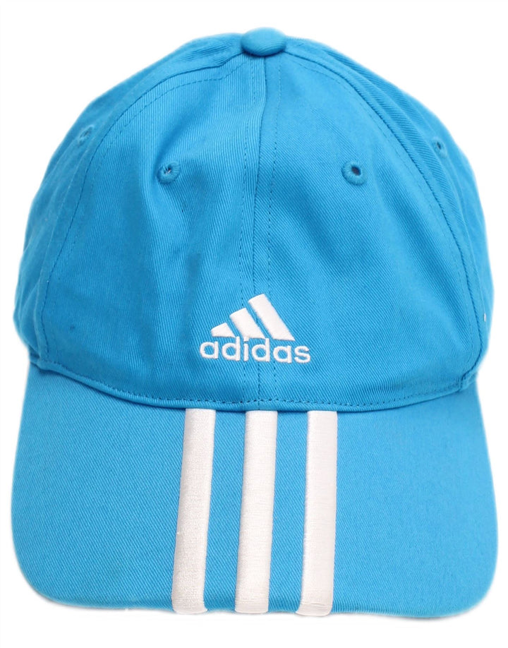 Adidas Baseballmütze mit Grafik für Jungen, Einheitsgröße, blaue Baumwolle