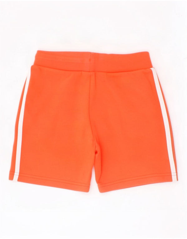 Adidas Jungen Sport Shorts 5-6 Jahre Orange Baumwolle