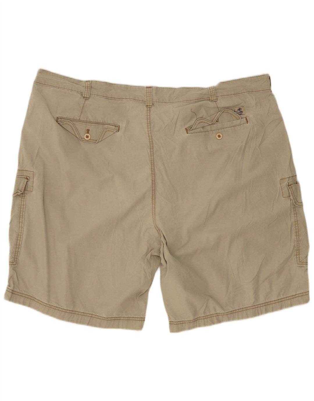IZOD Herren Salt Water Cargo Shorts W48 4XL Grüne Baumwolle