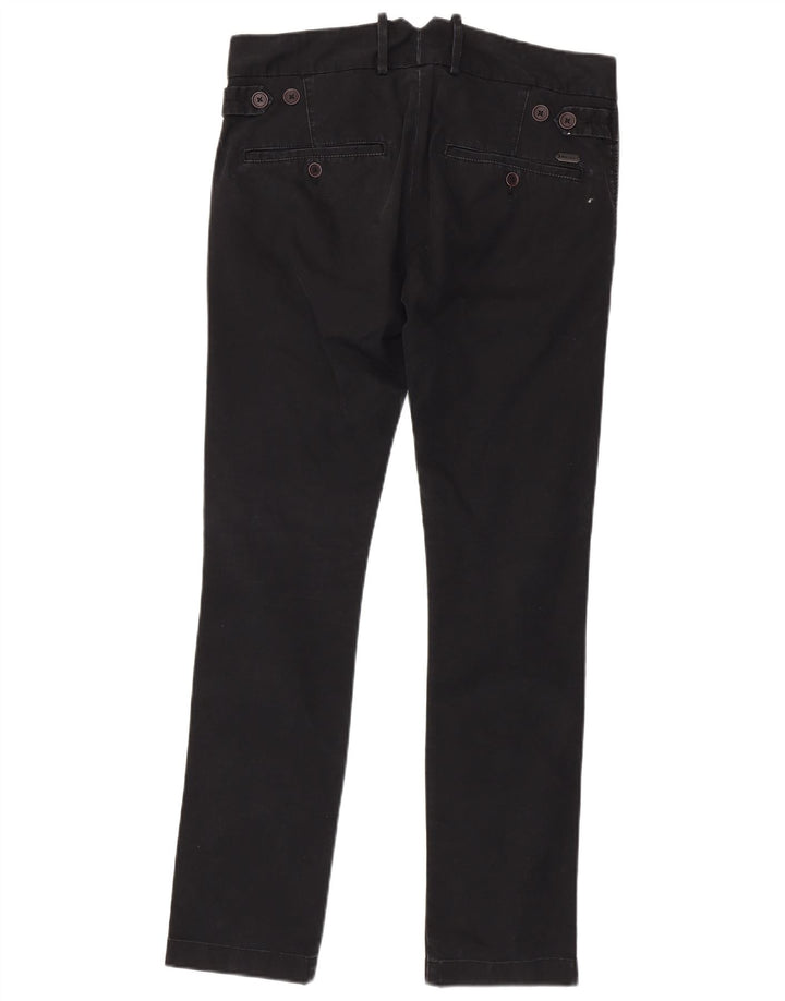 Diesel Slim-Anzughose für Herren, W30, L31, schwarze Baumwolle