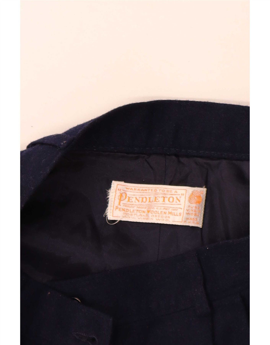 Pendleton Damen-Chinohose mit Pegged, W26, L32, marineblaue Schurwolle
