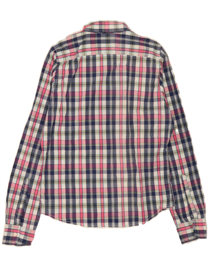 HOLLISTER Mens Shirt XL Multicoloured Check Cotton Vintage Hollister and Second-Hand Hollister from Messina Hembry 