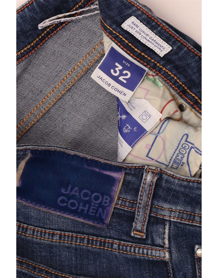 Jacob Cohen Herren Slim Jeans W32 L30 Blau