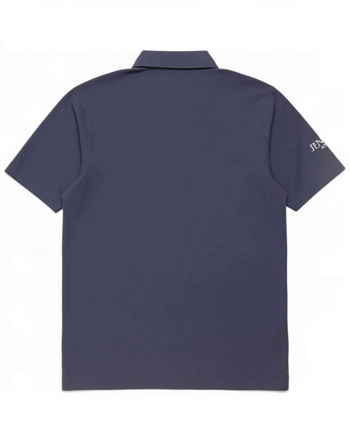 Adidas Herren-Poloshirt, groß, marineblau, Polyester