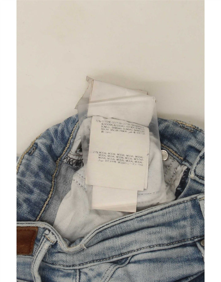 Replay Damen Slim Jeans W27 L30 Blaue Baumwolle