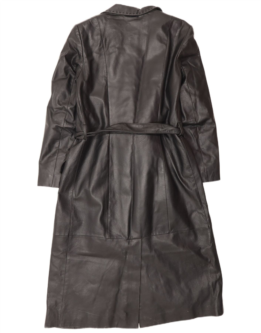 Conbipel Damen Ledermantel IT 44 Mittelschwarzes Leder