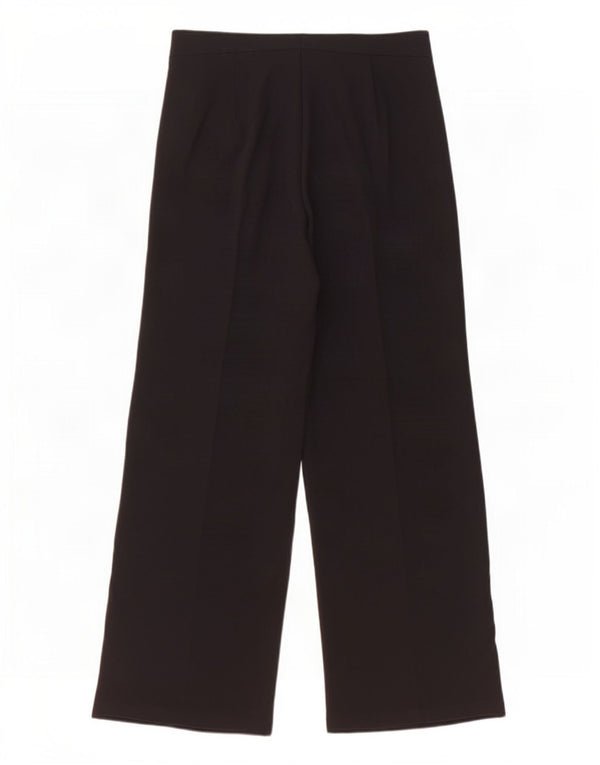Marks & Spencer Damen-Freizeithose mit weitem Bein, UK 10, Größe S, W28, L27, Schwarz