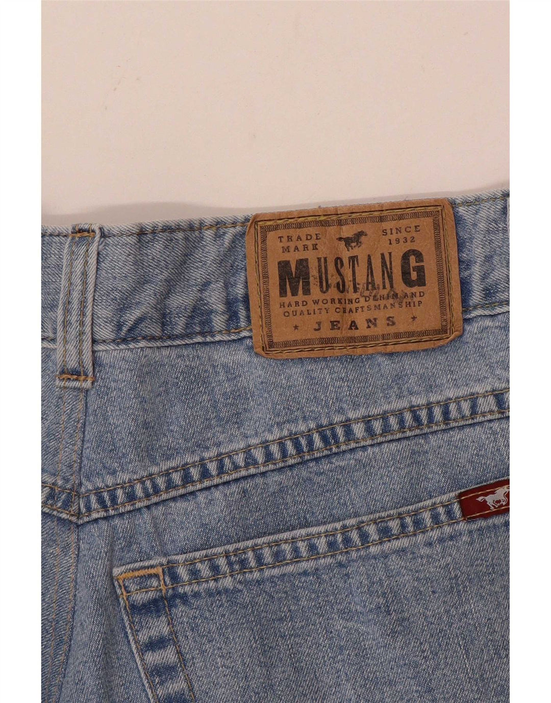 Mustang Herren Straight Jeans W30 L30 Blau