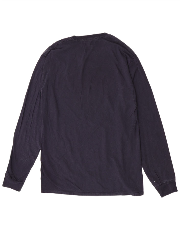Champion Herren Penn Graphic Top Langarm Large Marineblau
