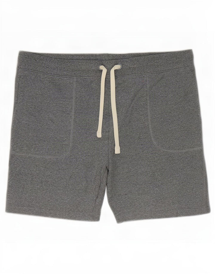 Marks & Spencer Herren-Sportshorts XL aus grauer Baumwolle