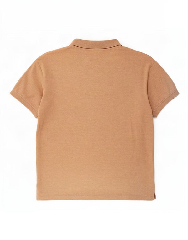 Tommy Hilfiger Herren-Poloshirt, große beige Baumwolle