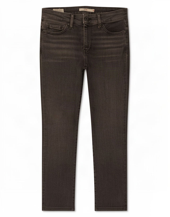Levi's Damen 712 Slim Jeans W28 L26 Grau