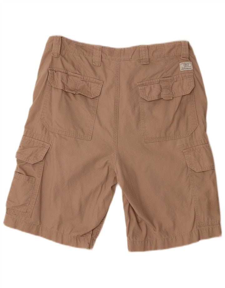 Chaps Herren Cargoshorts W30 Mittelbeige Baumwolle