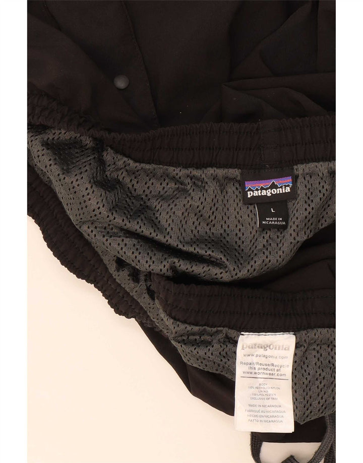 Patagonia Herren-Badeshorts, groß, aus schwarzem Nylon