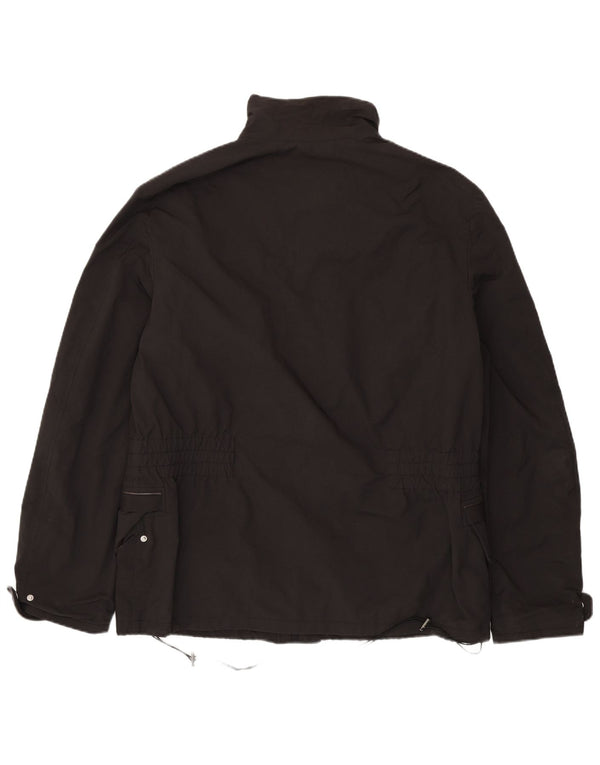 Ferre Mens Utility Jacket IT 54 2XL Black Cotton