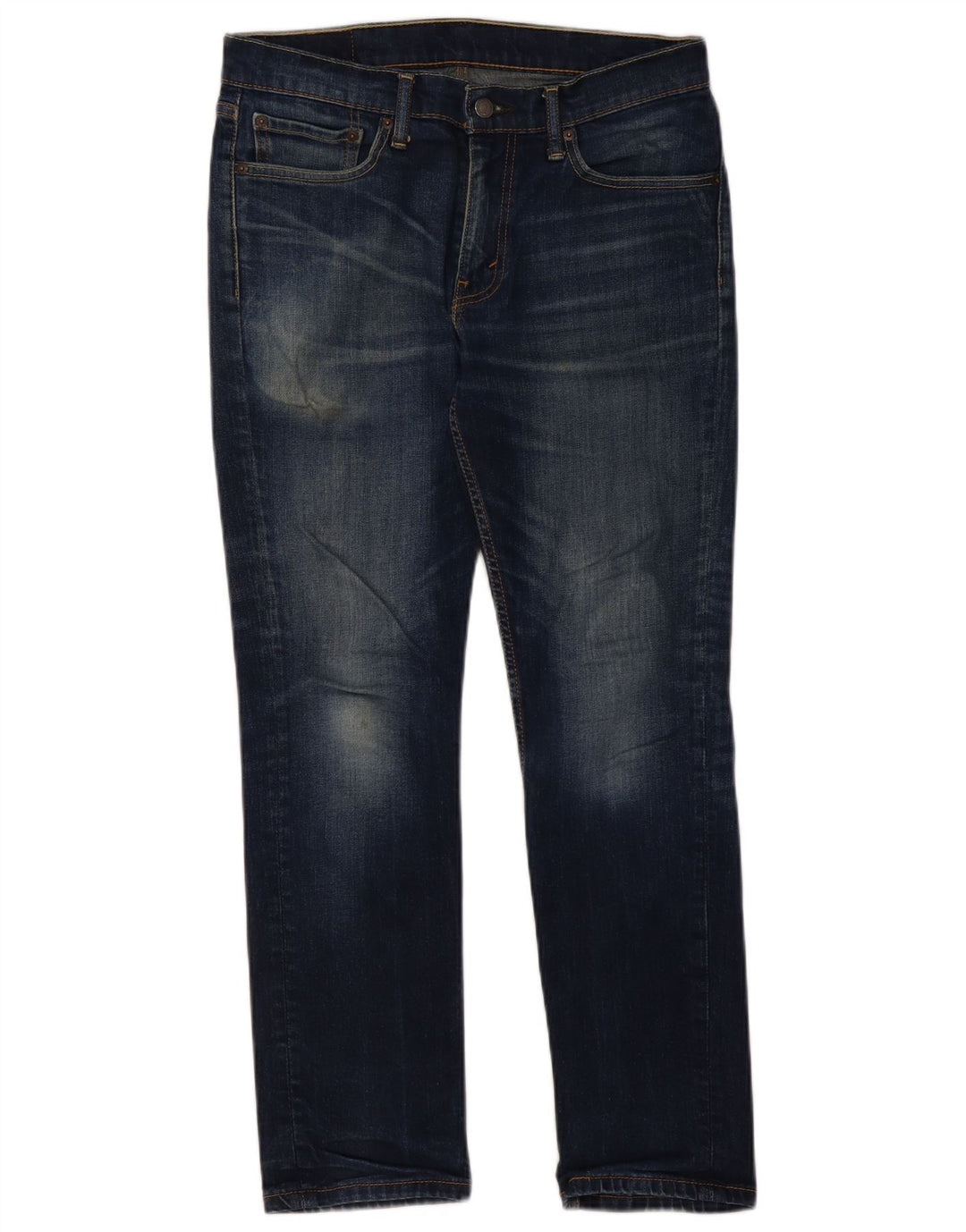Levi's Damen 511 Slim Jeans W32 L30 Marineblau Baumwolle