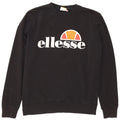 Ellesse Herren Heritage Graphic Sweatshirt Pullover Mittelschwarze Baumwolle