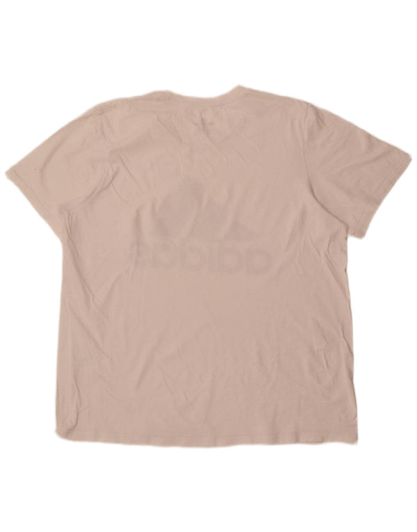 Adidas Herren Grafik T-Shirt Top XL Weiß