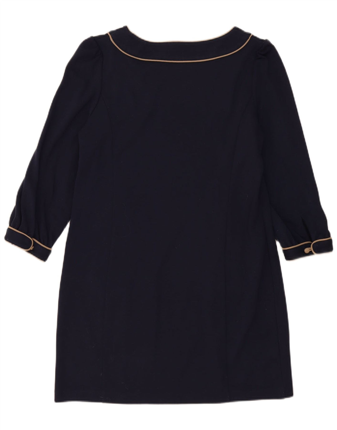 Next Damen-Etuikleid mit 3/4-Ärmeln, Gr. 44, Marineblau, Polyester