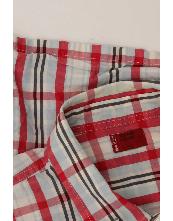 Levi's Herren Kurzarmhemd XL Mehrfarbig kariert
