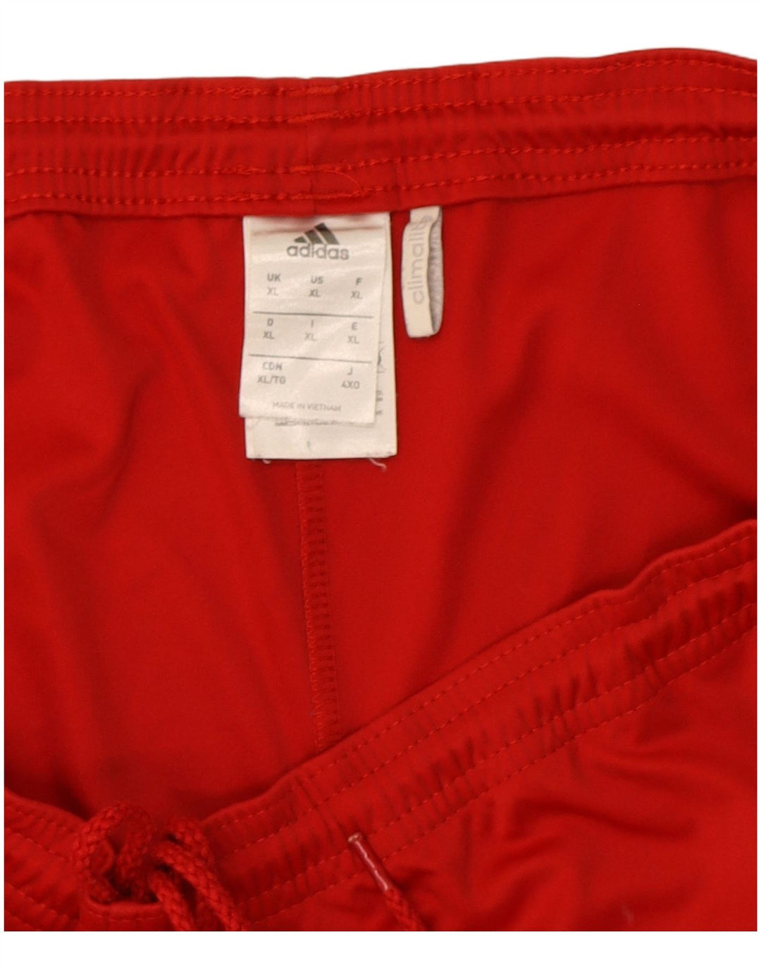 Adidas Herren Climalite Sport Shorts XL Rot Polyester