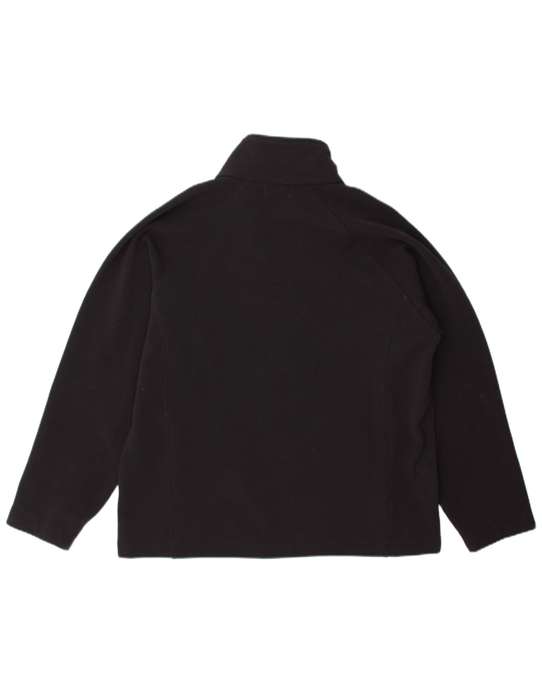 Kappa Damen-Trainingsanzug-Top-Jacke UK 18 XL Schwarz Polyester